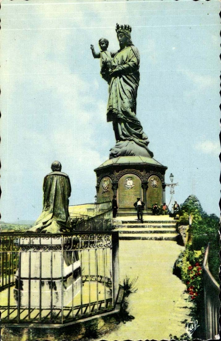 Statue de Notre-Dame de Puy-en-Velay — Mont Cornelle — Cie des Arts Photométriques