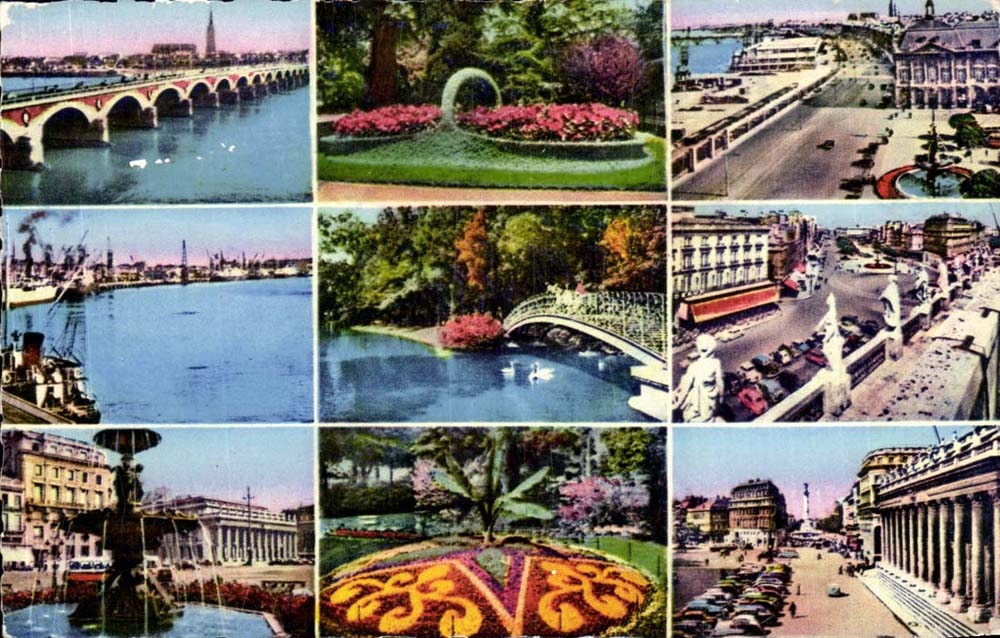 Bordeaux — vue panoramique — Bloch Frères, n° 17795
