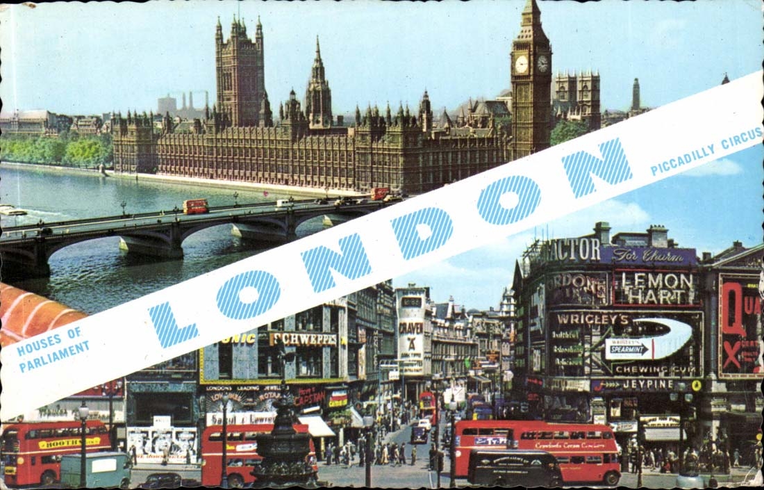England - Angleterre - London - Souvenir CPA 