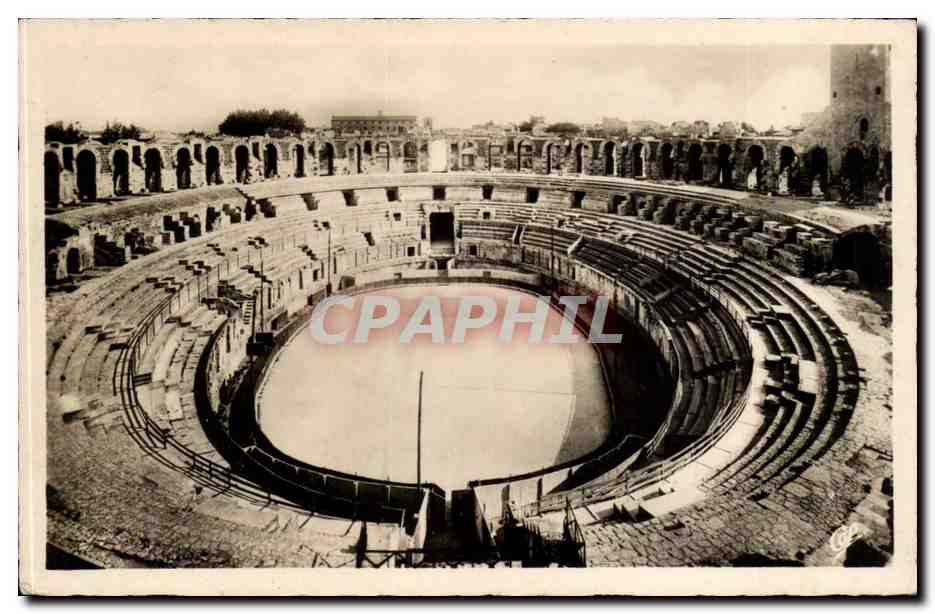 Arles - Les Arenes - Vue Generale de L'Interieur - CPA 