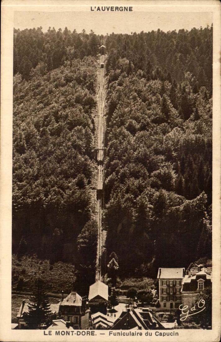 Le Mont Dore - Funiculaire de Capucin - CPA 
