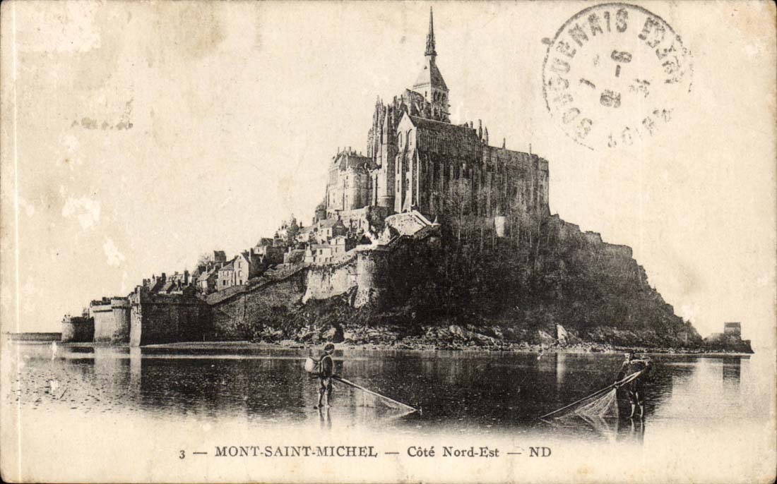 Mont-Saint-Michel — Côté Nord-Est — ND