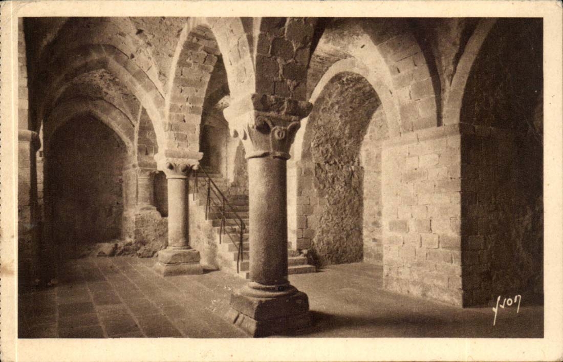 Le Mont Saint Michel - Cryte de L'Aquilon - CPA 