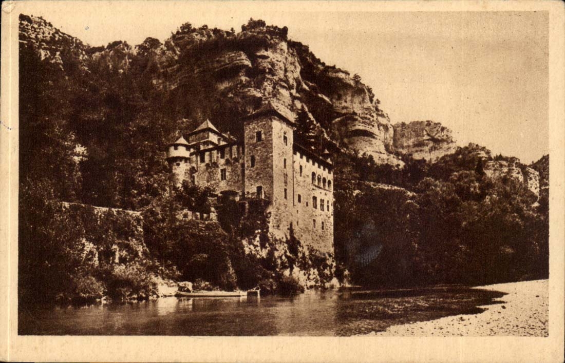Les Gorges du Tarn - Chateau de la Caze - CPA 