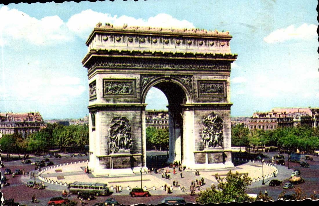 Paris - 8 - L'Arc de Triomphe - L'Etoile - CPa 
