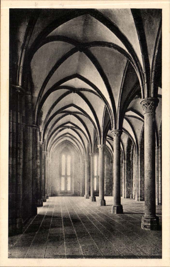Abbaye du Mont-Saint-Michel — Salle des Hôtes — éditeur Serv. Commercial Palais des Monuments Historiques
