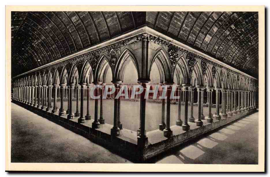 Le Mont Saint Michel - Le Cloitre - CPA 