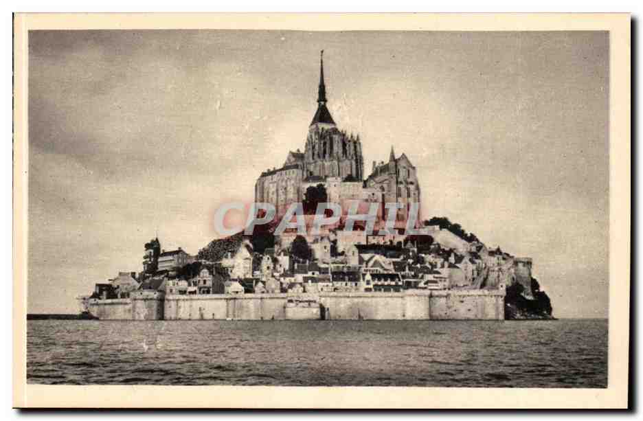 Le Mont Saint Michel - Vue Generale - Face Est - CPA 