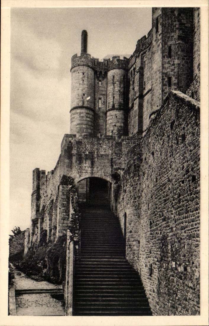 Abbaye du Mont-Saint-Michel — Le Grand Degré et le Châtelet