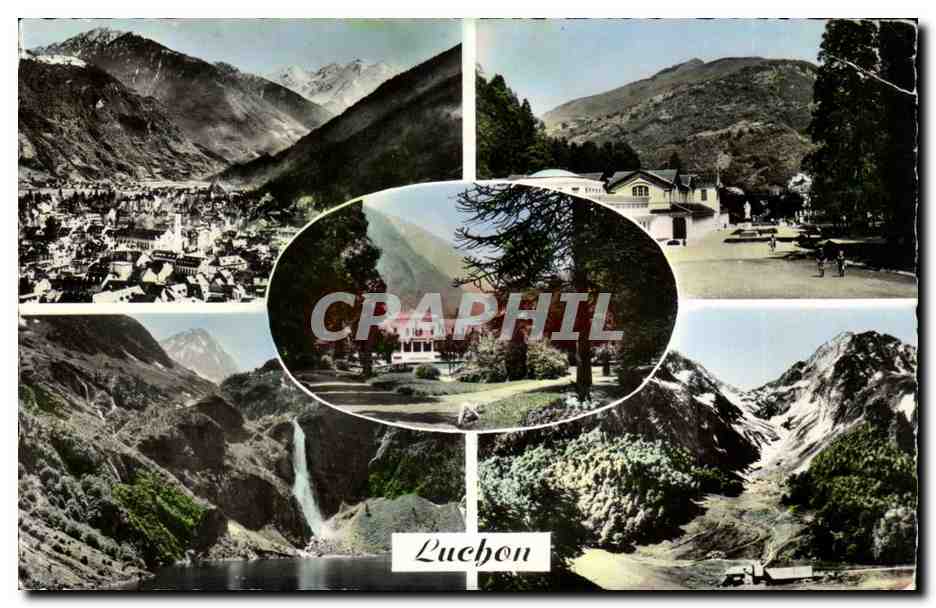 Luchon — Vue générale — Établissement Thermal — Réal-Photo