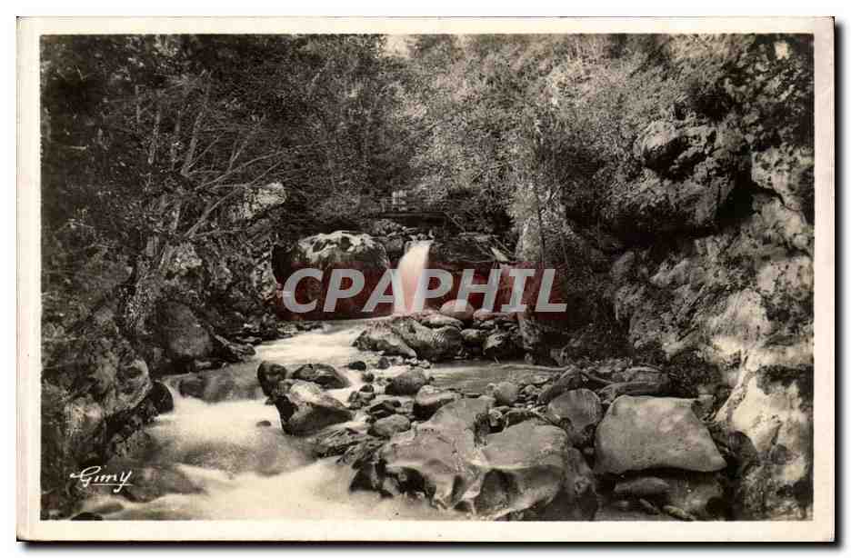Brides les bains - Cascade du Bois de Cythere - CPA 