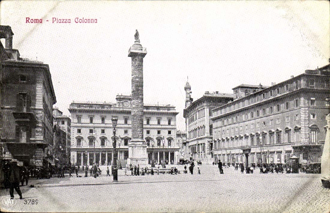Italie - Italy - Roma - Rome - Piazza Colonna - CPA 