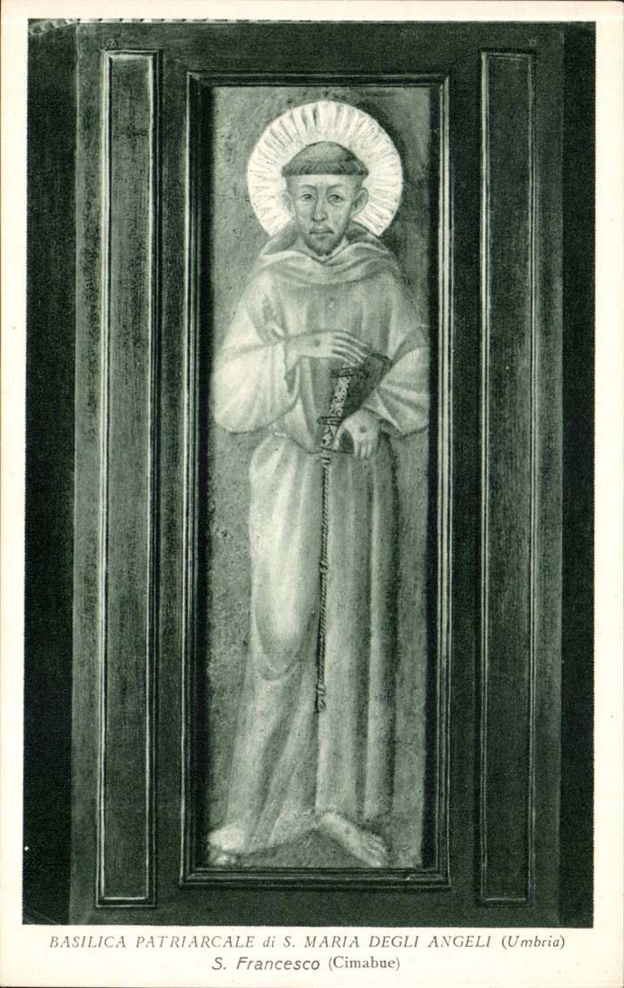 iaie - Italy - Umbria - Basilica Patriarcale di S maria Degli Angeli - S Francesco Cimabue - CPA 