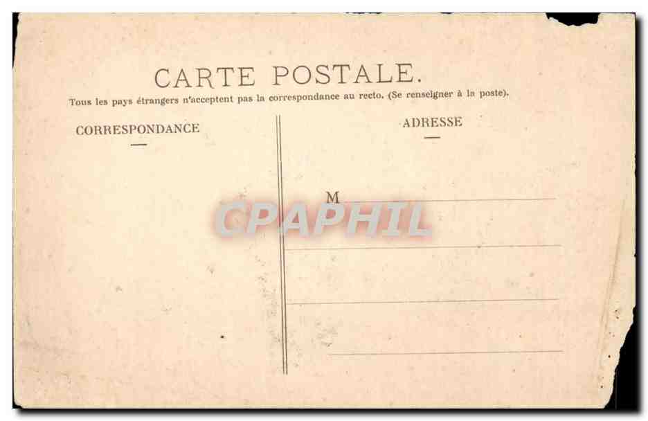 Fantaisie - Enfants - Colonie Edouard - la toilette du Matin fleurs CPA  — Rückseite