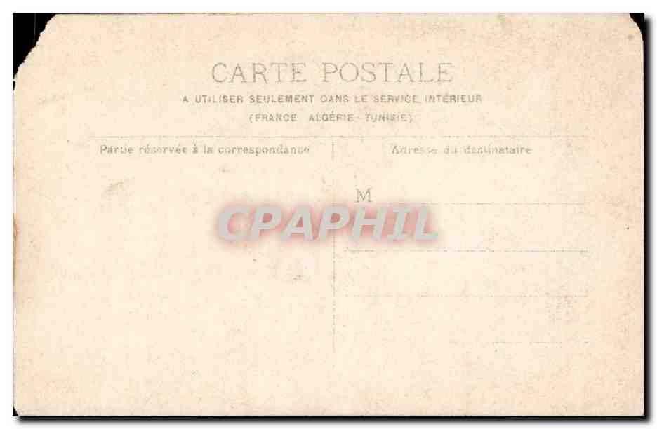 Fantaisie - Enfants - Colonie Vacance CPA  — Verso
