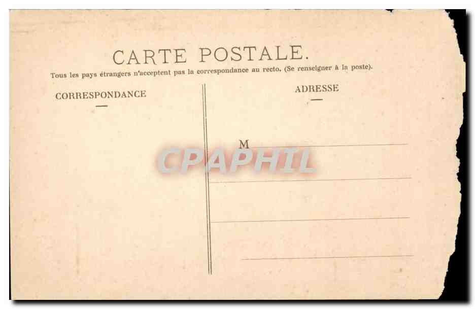 Fantaisie - Enfants - Colonie Edouard - La Toilette du Matin - fleurs CPA  — Verso