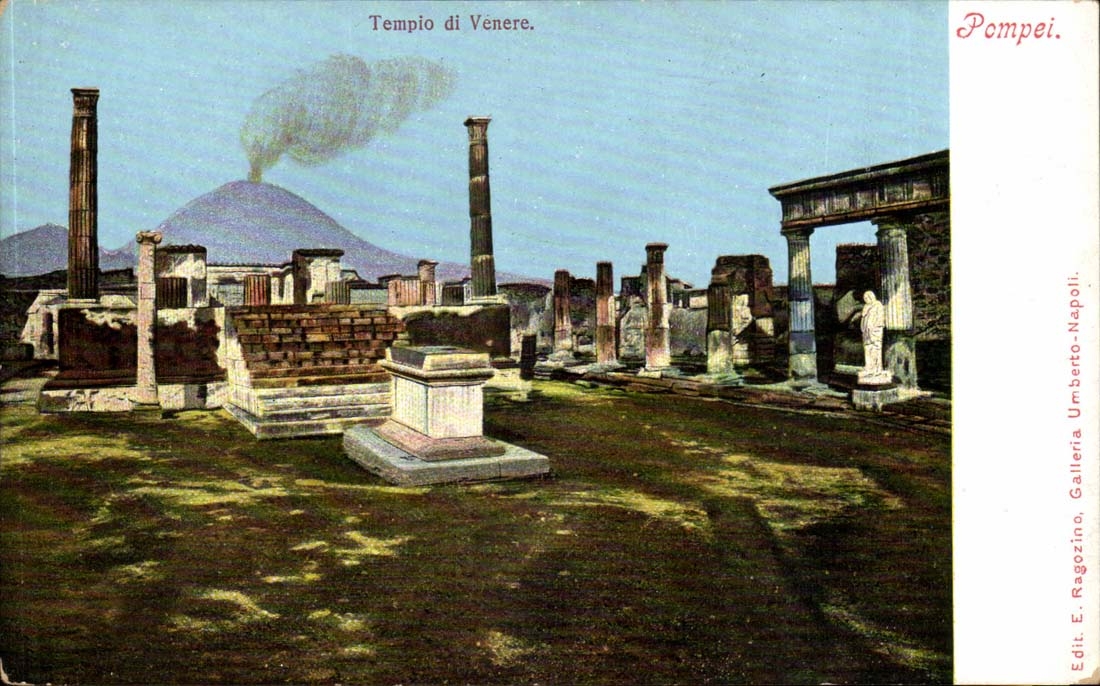 italie Italie Pompei Tempio di Venere