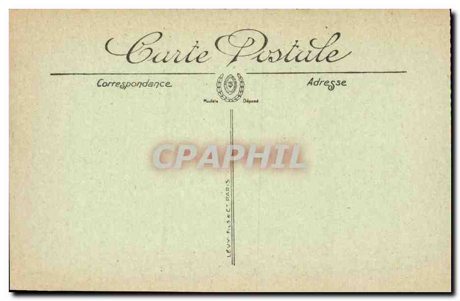 Strasbourg CPA Tombeau du Marechal de Saxe — Rückseite