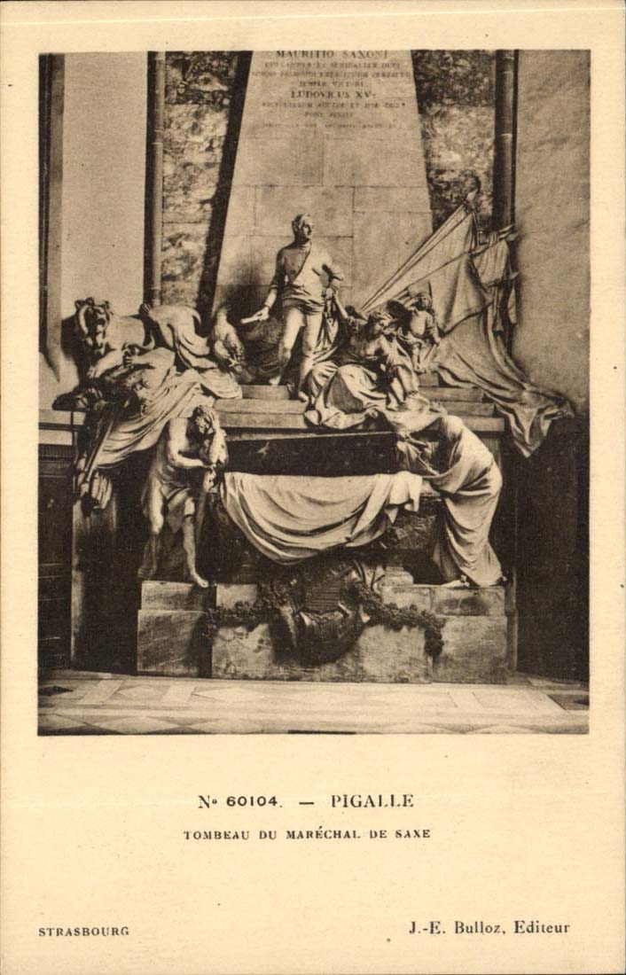 Strasbourg Pigalle CPA Tombeau du Marechal de Saxe