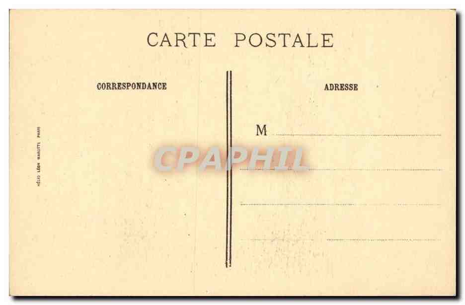 Strasbourg Pigalle CPA Tombeau du Marechal de Saxe — Rückseite
