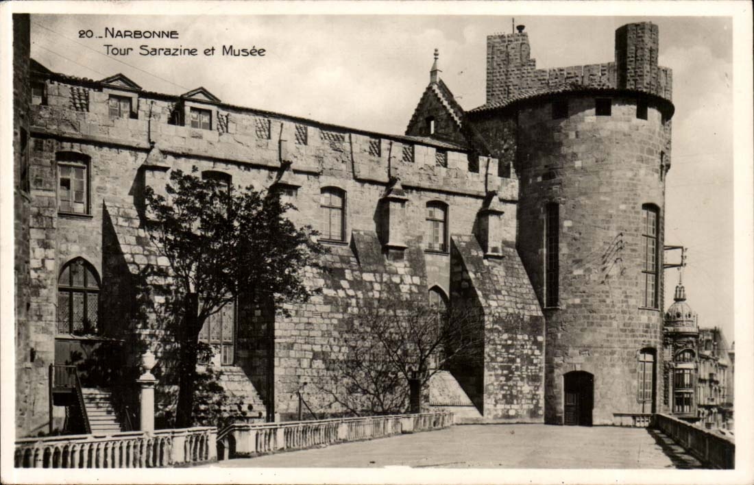 Narbonne — Tour Sarazine et Musée — Collection 'BAST. BIL.'