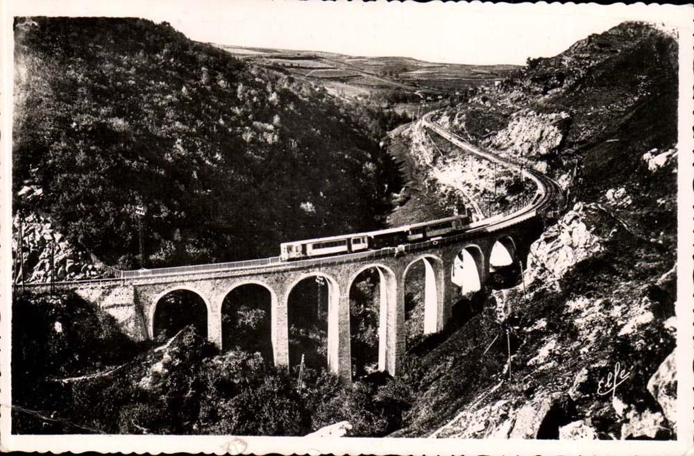 Viaduc de la Cabanasse — Vallée de la Têt — Mont-Louis — Édit. 'La Bouche'