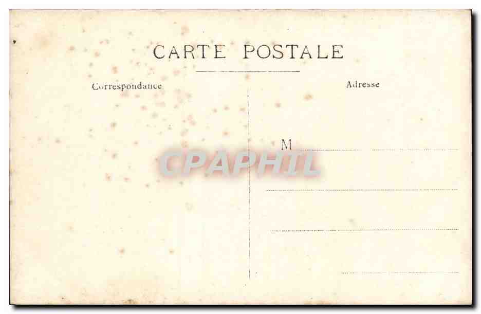 CArte photo Costumes Folklore — Verso