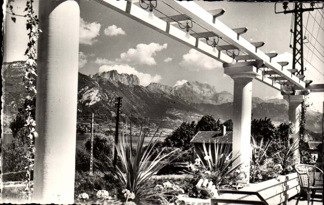 Lac d'Annecy — Panorama de la Tournette et des Dents du Midi — Éditions G. Robinson