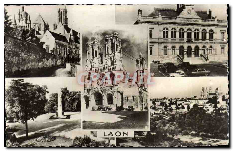 Laon — vue panoramique — Collection Glatigny