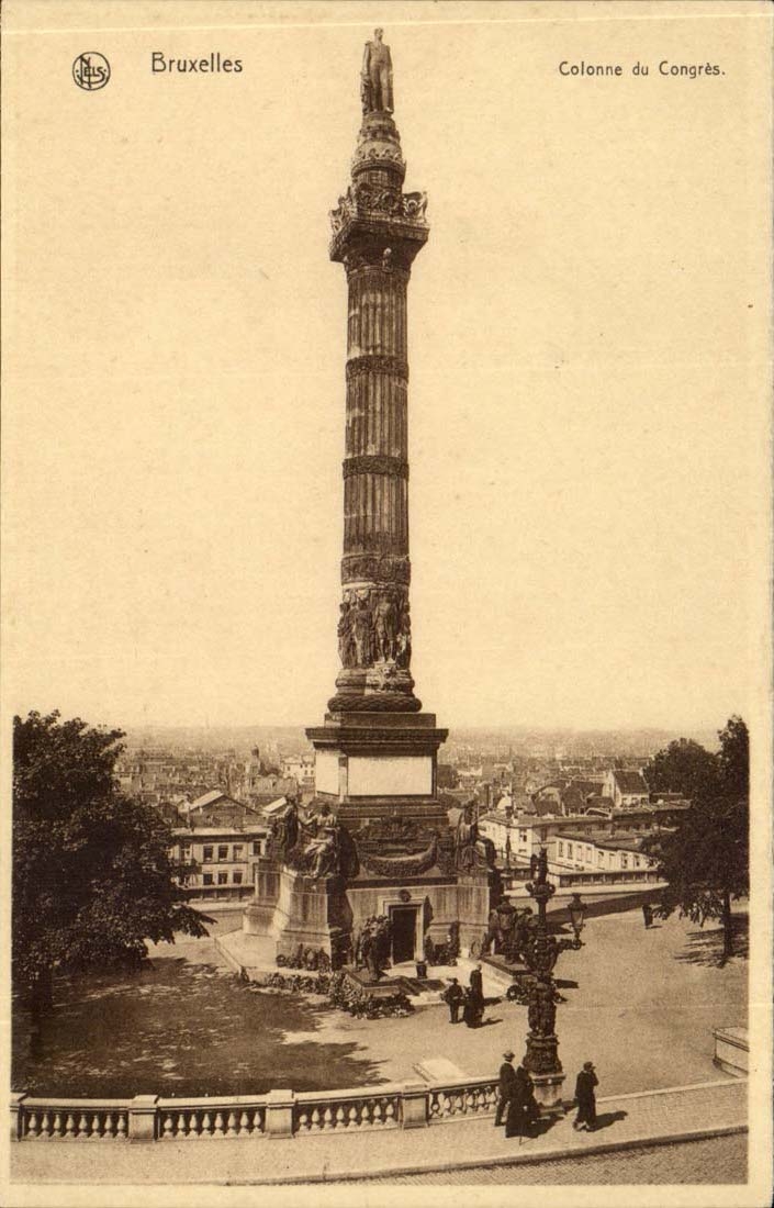 Belgie Belgique Bruxelles CPA Colonne du congres