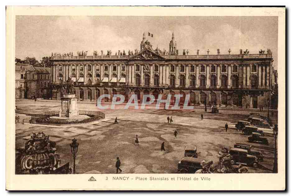 Nancy CPA Place Stanislas et hotel de ville