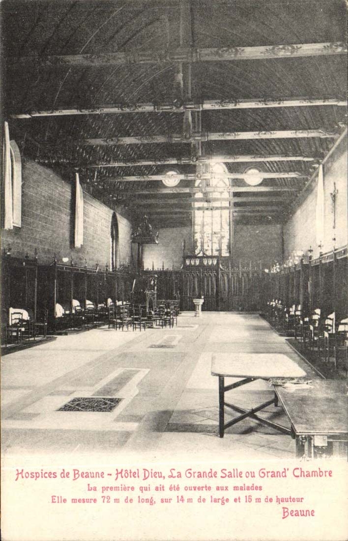 Beune - Hospices - Hotel Dieu la Grande Salle ou Chambre La Premiere qui ait eye ouverte aux malades- CPA 
