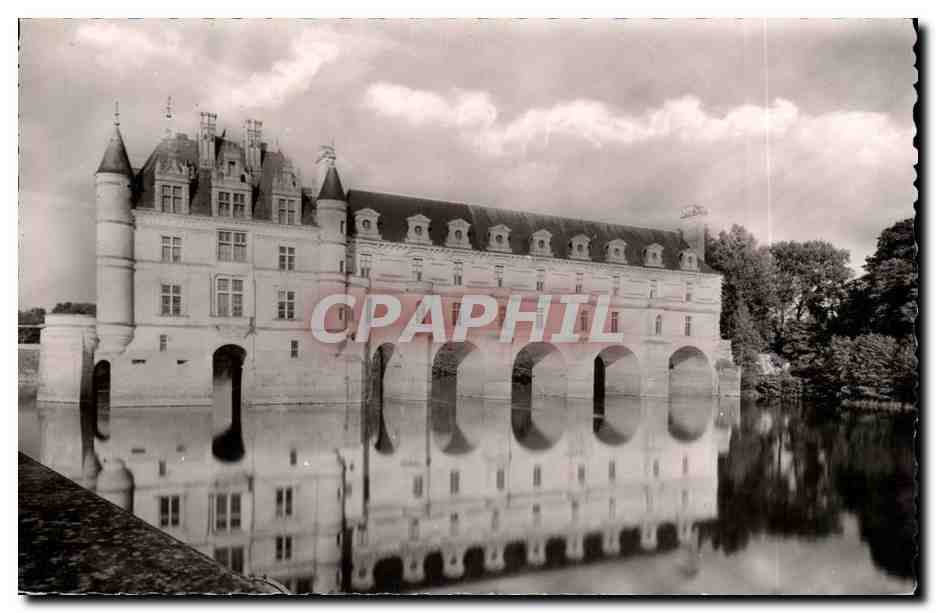 Chateaux de la Loire Cheonceaux - Le Chateau sur le Cher - CPA 