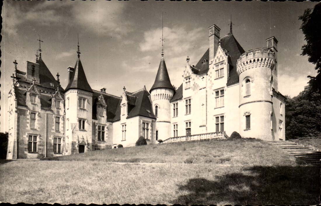 Monts - Chateau de Conde ou fut celebre le 3 Juin 1937 le mariage de Duc de Windsor et de Mrs Warfield - CPA 