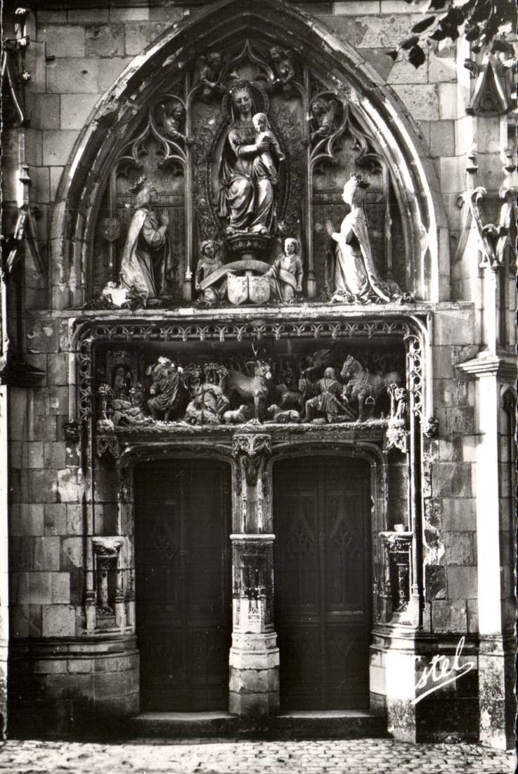 Amboise - Le Chateau - Porte de la Chapelle St Hubert - CPA 