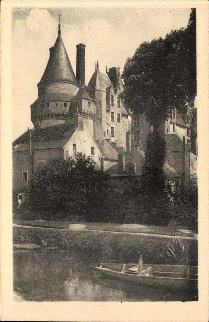 Langeais - Le Chateau Cote Nord Ouest - CPA 