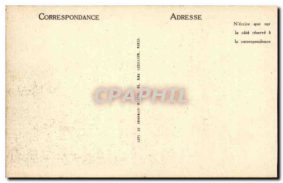 Oran - L'Hôtel de Ville - LL — Verso