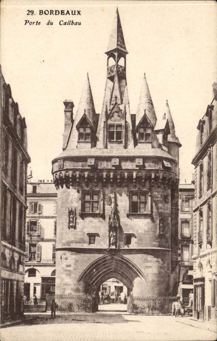 Bordeaux - Porte de Cailbau - CPA 