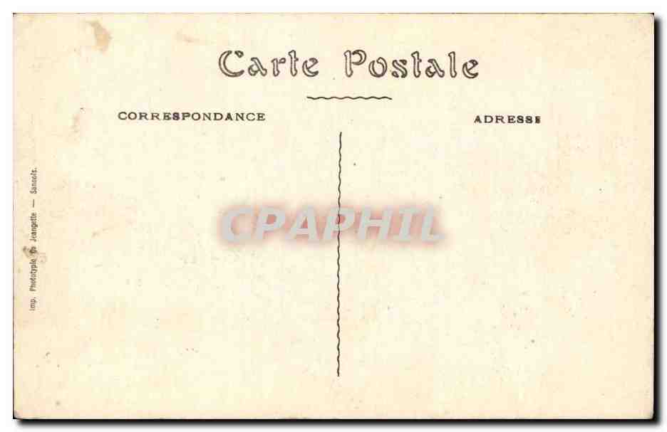 Bordeaux - Porte de Cailbau - CPA  — Verso