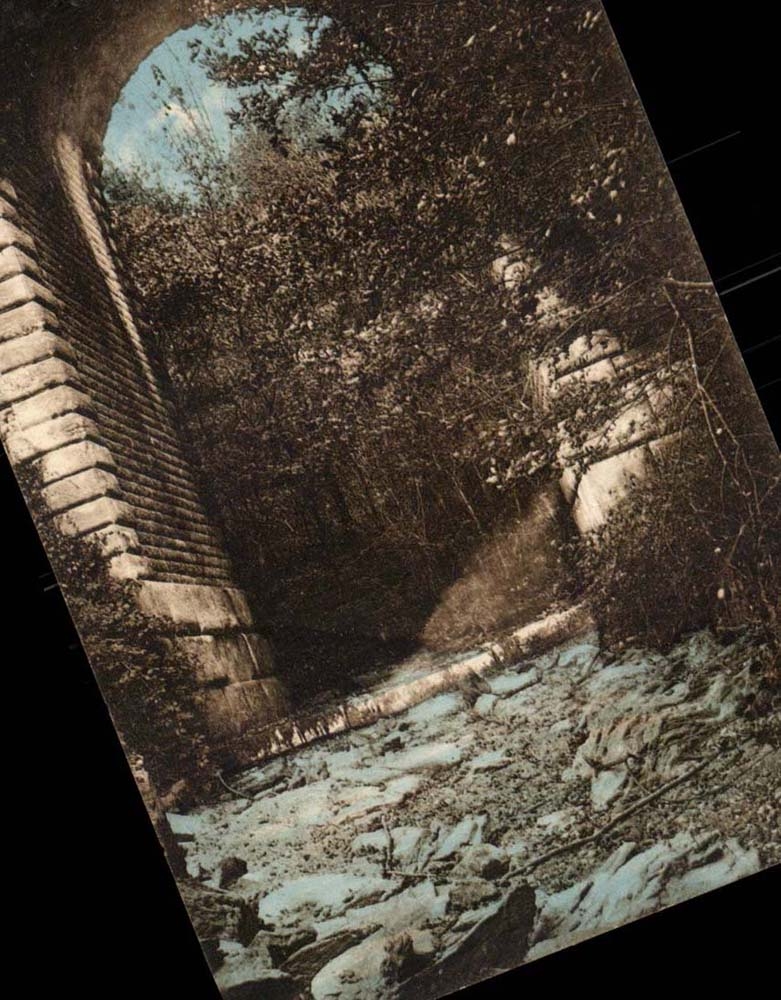 Forêt de MERVENT — Le Pont du Déluge à sec — R. Bergevin éditeur