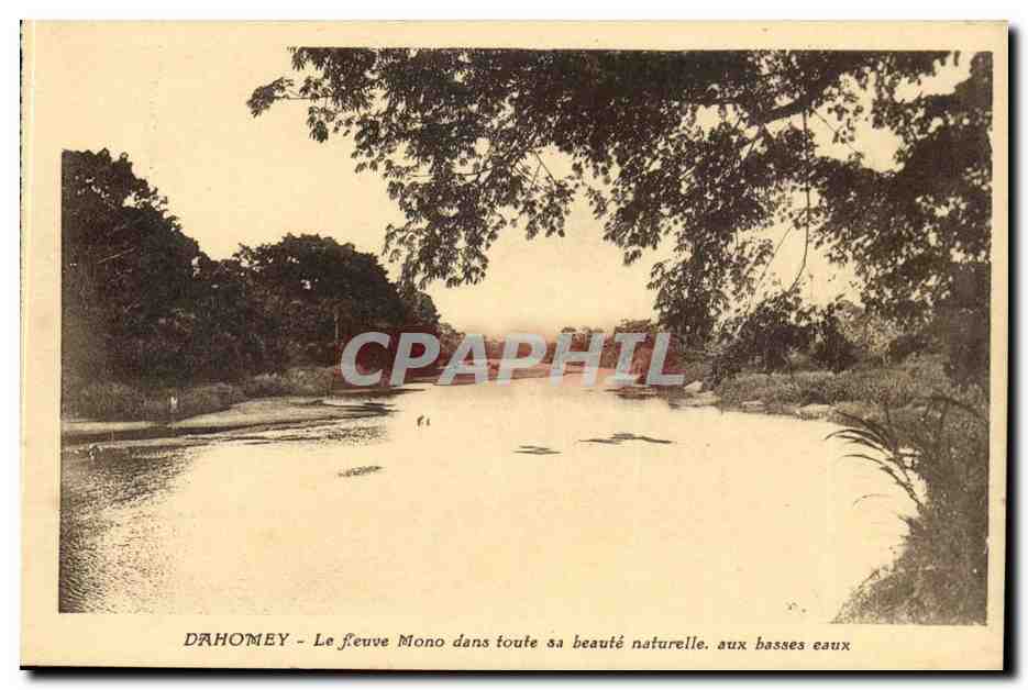 Afrique - Africa - Benin - Dahomey - la fleuve Mono dans toute sa beaute naturelle - CPA 