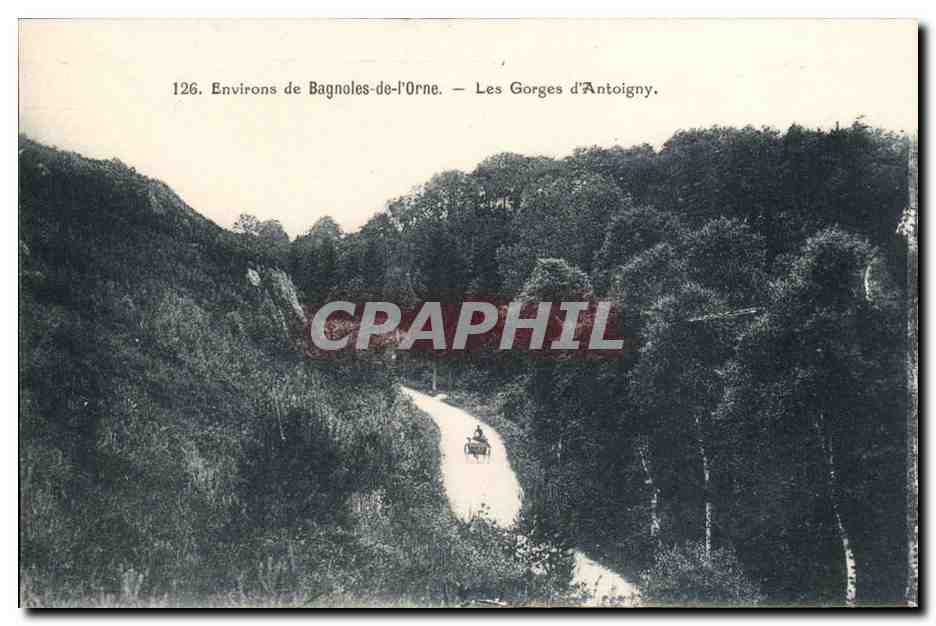 Les Gorges d'Antoigny — Environs de Bagnoles-de-l'Orne — n° 126
