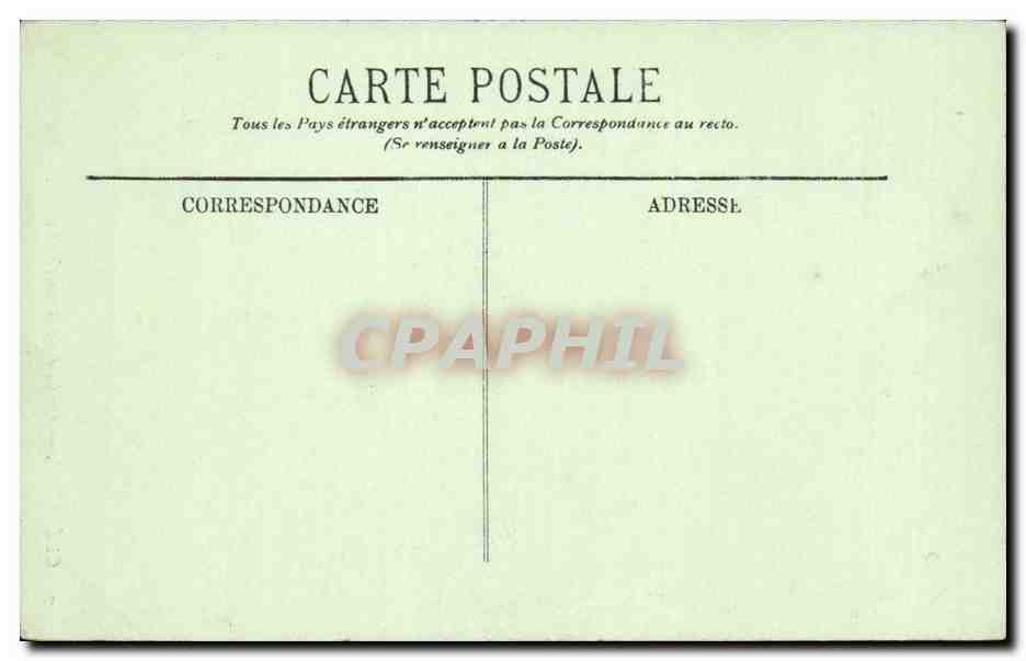Guerande CPA Chaire de St Aubin — Rückseite