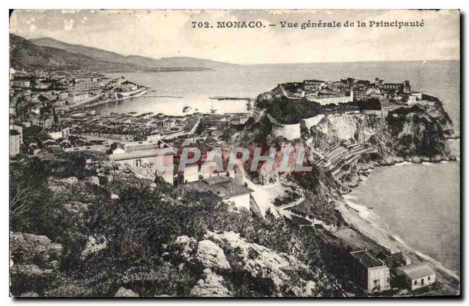 Monaco Monte CArlo CPA Vue generale de la principaute
