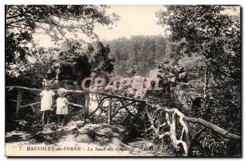Bagnolles-de-l'Orne - Le Sauf-du-Capucin — A. B. — n°7