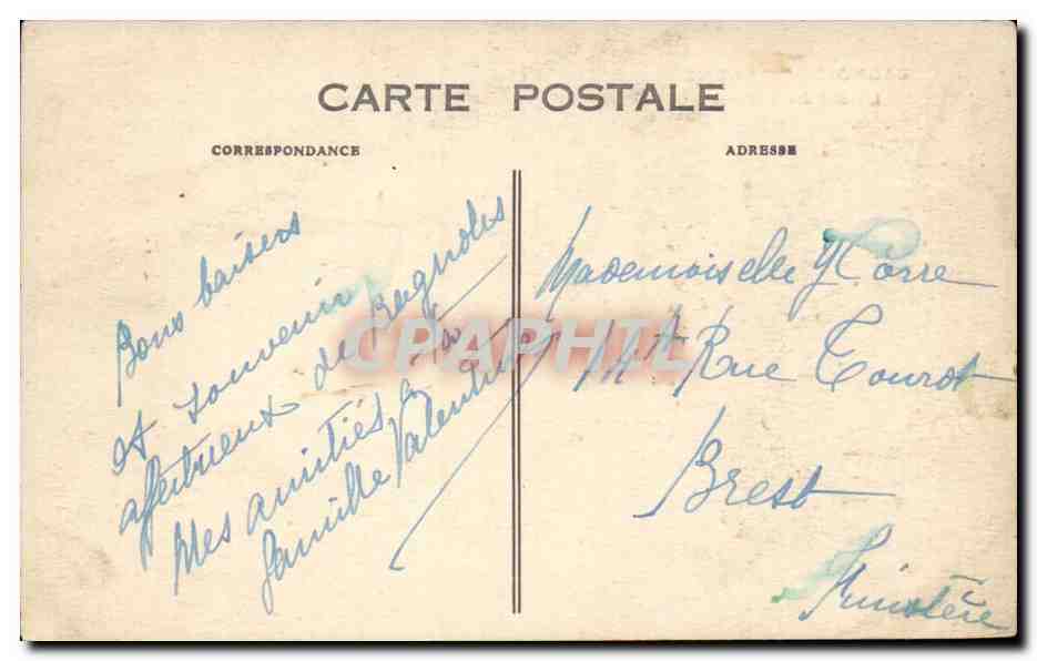 Bagnoles de l'orne CPA L'hotel des Thermes — Rückseite