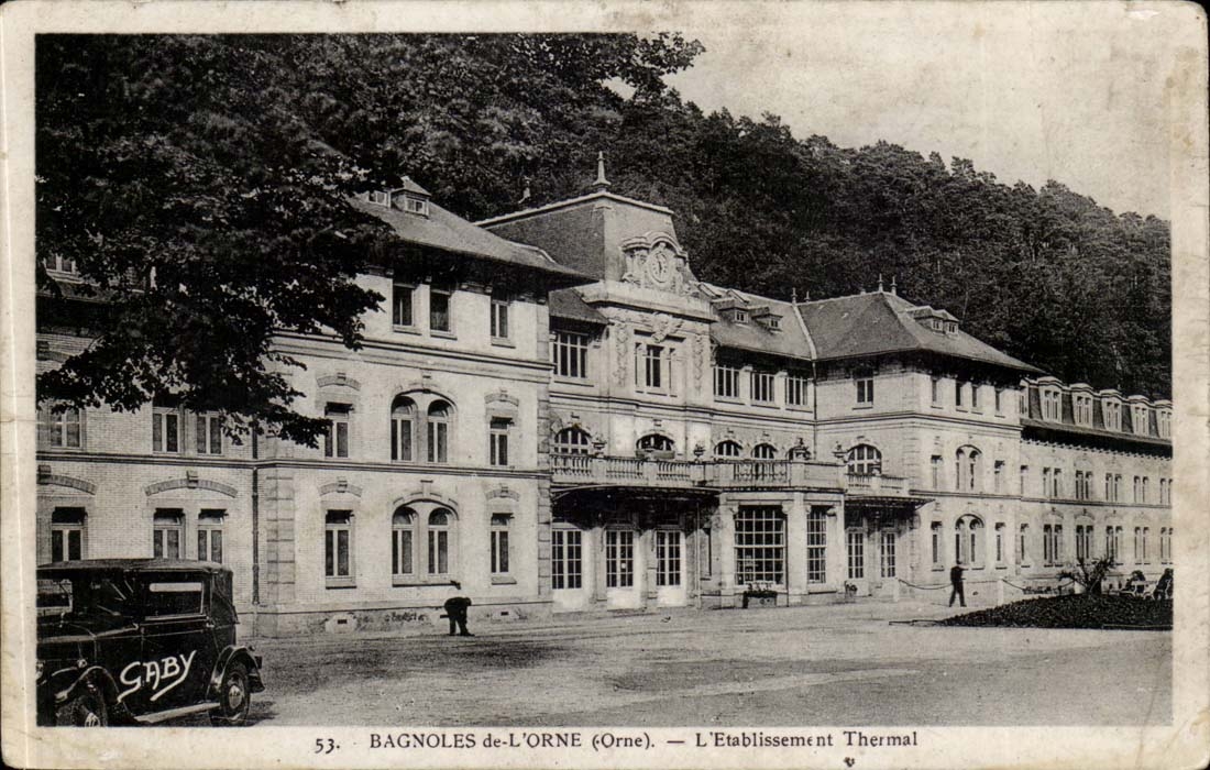 Bagnoles de l'orne CPA L'etablissement thermal