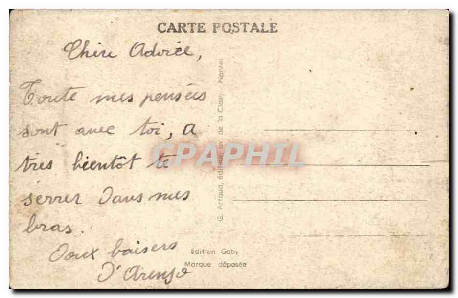 Bagnoles de l'orne CPA L'etablissement thermal — Verso