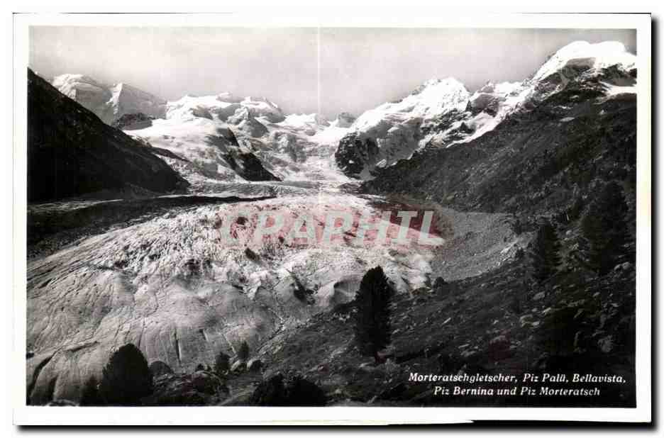 Suisse Morteratschgletscher Piz Palu Bellavista 