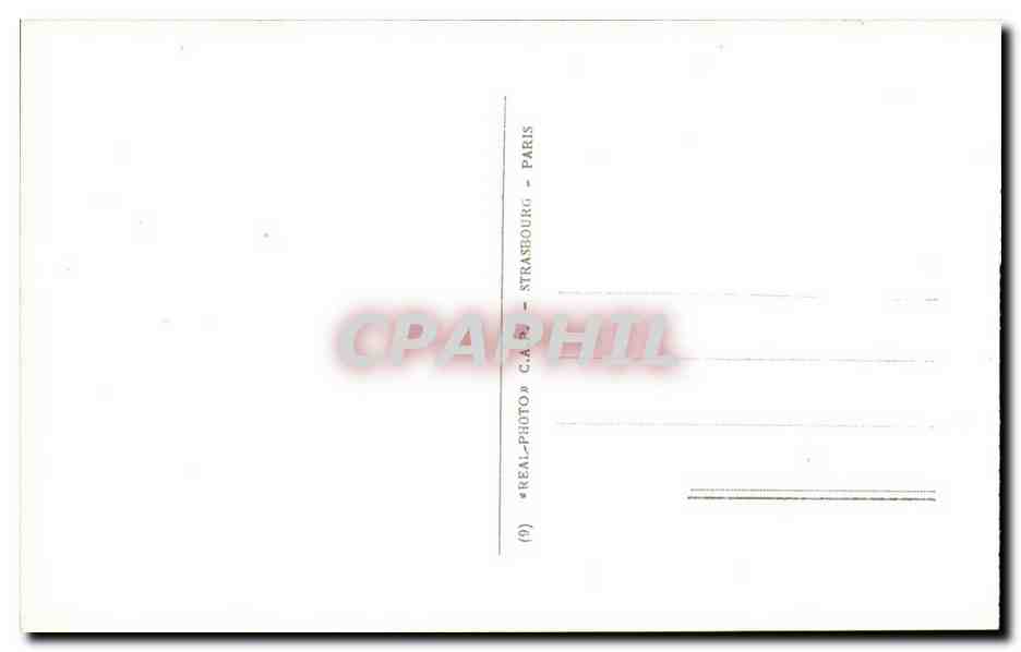 Lourdes CPA La basiliquet et le pic de jer — Verso